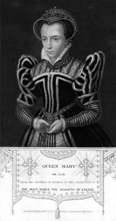 Königin Maria I. von England, 1836 von Henry Thomas Ryall