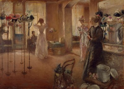 Der Hutladen, 1892 von Henry Tonks