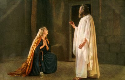 Jesus erscheint Maria Magdalena, 1922 von Henry Traut