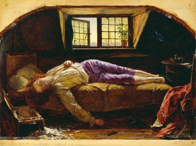 Der Tod von Chatterton von Henry Wallis