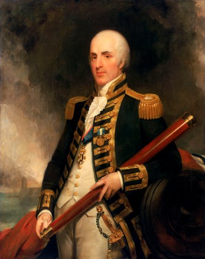 Konteradmiral Sir Alexander John Ball (1757-1809) von Henry William Pickersgill