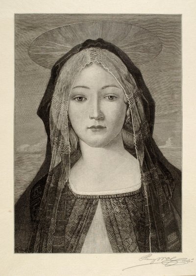 Eine Madonna von Henry Wolf
