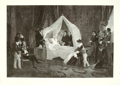 Tod Napoleons I. von Henry Wolf