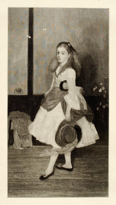 Fräulein Alexander (Mädchen in Weiß) von Henry Wolf