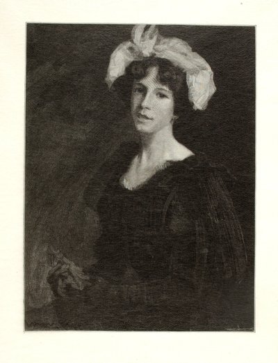 Porträt von Frau C-- von Henry Wolf