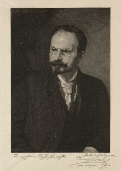 Selbstporträt von Henry Wolf
