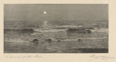 Le Crépuscule von Henry Wolf, after Alexander Harrison