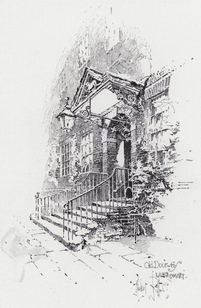 Altes Tor, Lamb Court von Herbert (after) Railton