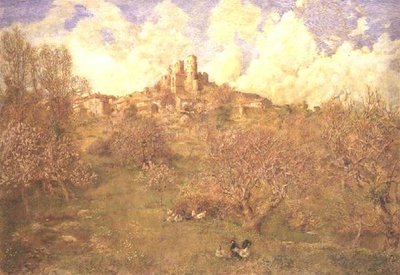 Eine alte Burg in Var, Frankreich von Herbert Alexander