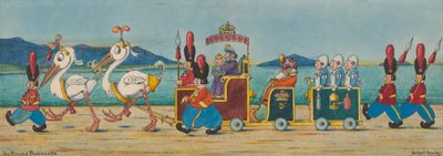 Die Promenade des Prinzen, ca. 1910 von Herbert E. Crowley