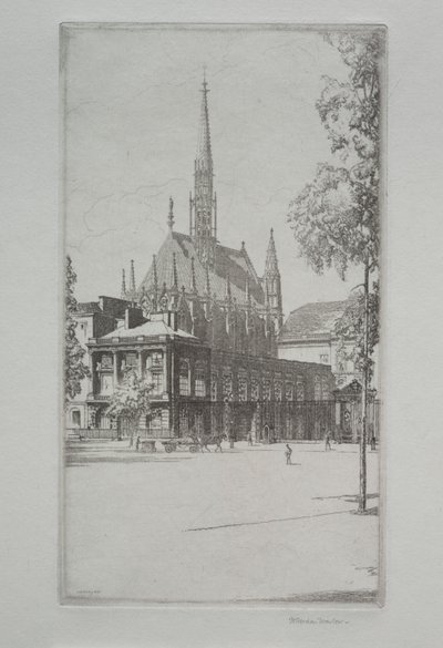 Sainte-Chapelle, Paris von Herbert Gordon Warlow