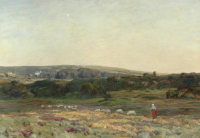 Abenddämmerung, Studland, Dorset, 1904 von Herbert Hughes Stanton