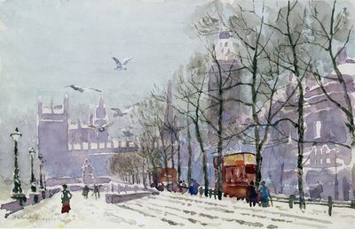 Ein Wintertag, Westminster von Herbert Menzies Marshall
