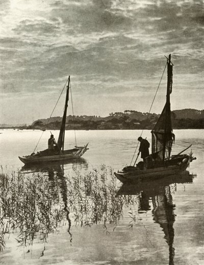 In der Bucht von Tokio, 1910 von Herbert Ponting