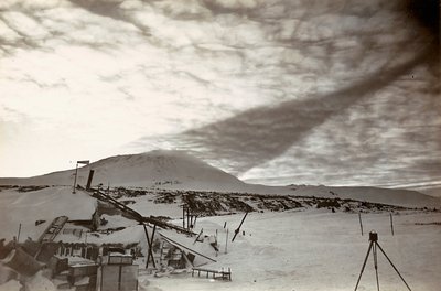 Der Himmel in der Antarktis von Herbert Ponting