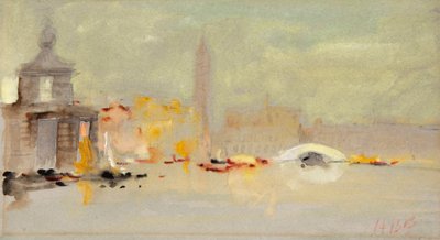 Bacino San Marco, Venedig von Hercules Brabazon Brabazon