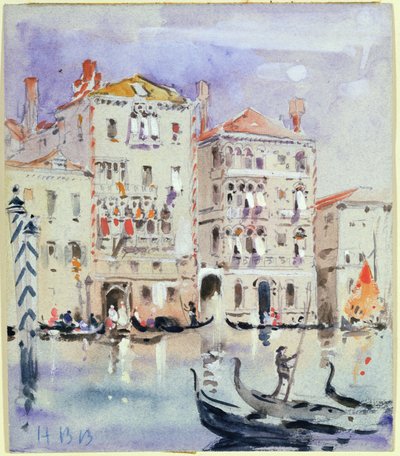 Palazzo Dario, Venedig von Hercules Brabazon Brabazon