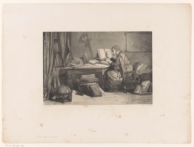 Gelehrter in einem Studierzimmer von Herman Frederik Carel ten Kate