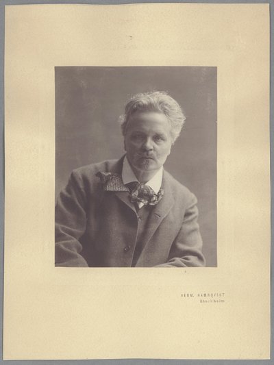 August Strindberg von Herman Hamnqvist