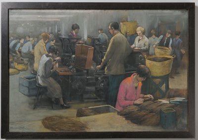 Die erste Zigarrenmaschine in den Niederlanden von Herman Heijenbrock