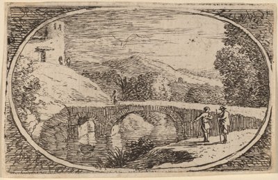 Eine Steinbrücke von Herman van Swanevelt