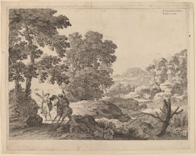 Bileam und der Esel von Herman van Swanevelt