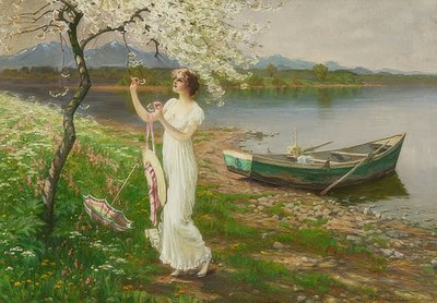 Im Frühling von Hermann Koch