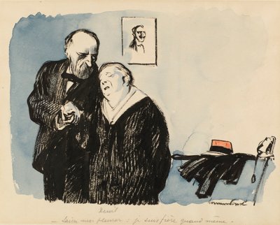 Trauer von Hermann Paul