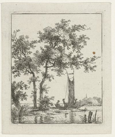 Segel hissen von Hermanus Fock