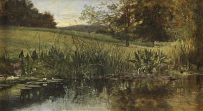 Am Flussufer, 1869 von Heywood Hardy