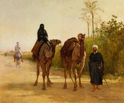 Die Reisenden, 1874 von Heywood Hardy