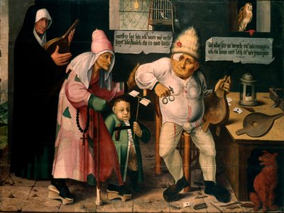 Der Blasebalgreparateur von Hieronymous Bosch