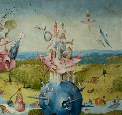 Der Garten der Lüste, 1490-1500 von Hieronymus Bosch