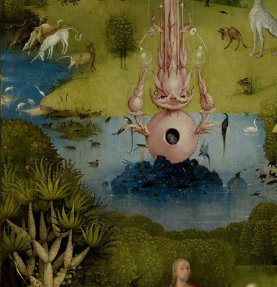 Der Garten der Lüste, 1490-1500 von Hieronymus Bosch
