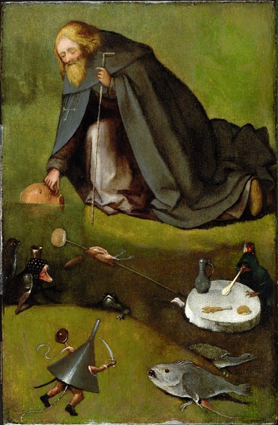 Die Versuchung des heiligen Antonius von Hieronymus Bosch