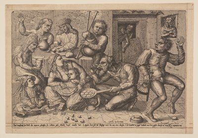 Vuyl Sauce (Schmutzige Sauce) von Hieronymus Cock