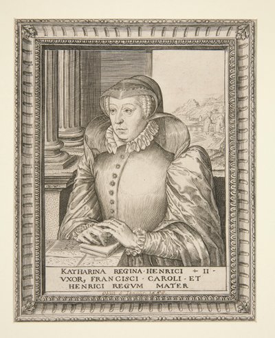 Catherine de Medici von Hieronymus Wierix