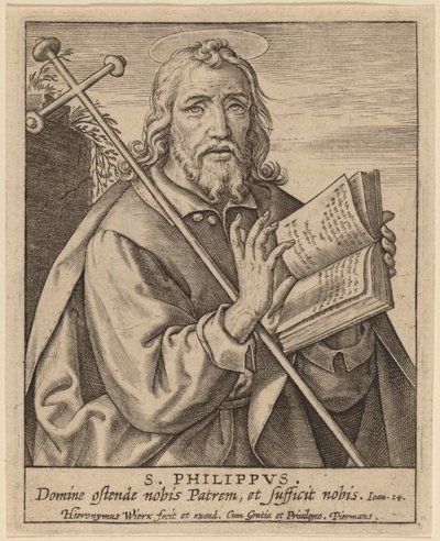 S. Philippus von Hieronymus Wierix