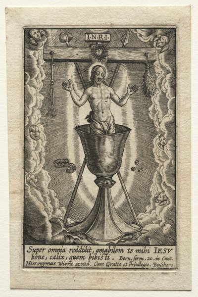 Das Blut des Erlösers von Hieronymus Wierix