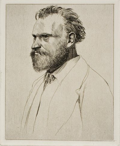 Edouard Manet, Brustbildnis von Hilaire Germain Edgar Degas