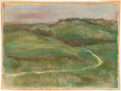 Landschaft von Hilaire Germain Edgar Degas