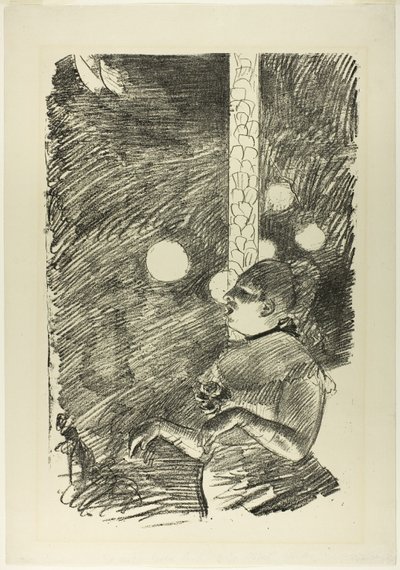 Das Lied des Hundes von Hilaire Germain Edgar Degas