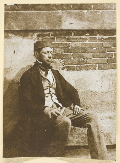 Bayard, les yeux Fermès von Hippolyte Bayard