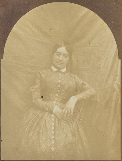 Porträt einer sitzenden Frau von Hippolyte Bayard