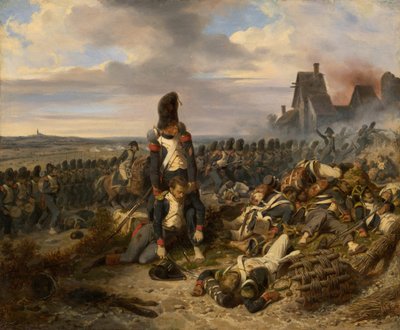 Schlachtenszene, ca. 1825 von Hippolyte Bellange