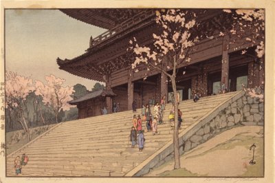 Chionin-Tempeltor von Hiroshi Yoshida