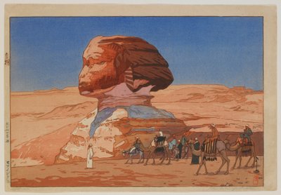 Sphinx - Tag, Taisho-Ära von Hiroshi Yoshida