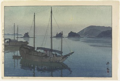 Drei kleine Inseln von Hiroshi Yoshida