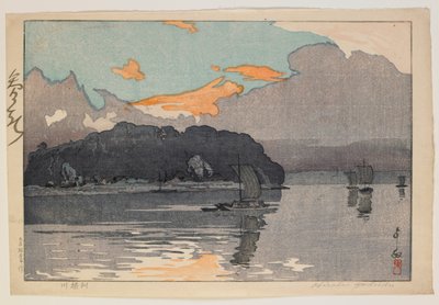 Tone-Fluss - Tag, Taisho-Ära von Hiroshi Yoshida