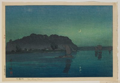 Tone-Fluss, Taisho-Ära von Hiroshi Yoshida